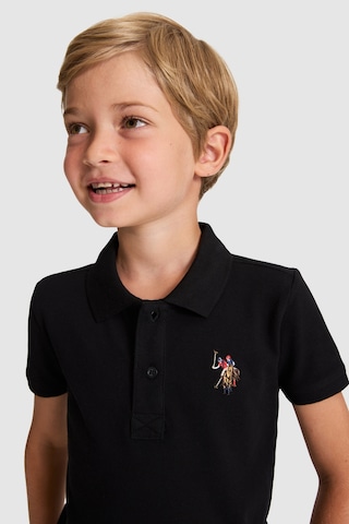 U.S. Polo Assn. Erkek Çocuk Siyah Tişört Basic 50325608-vr046