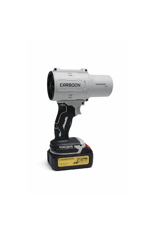 32.000 Rpm 21v Yüksek Performanslı Motor 300w 12000mah Kablosuz Hava Üfleyici Turbo Fan Bahçe & Araç Kurutma, Toz Temizleme Gri
