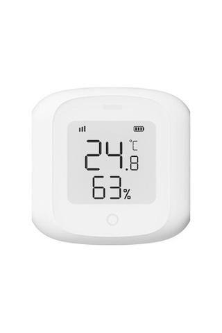 Xindoker Tuya Akıllı Sıcaklık Nem Sensörü, Wifi/kablosuz Lcd Ekranlı, Otomatik Senaryo Tutanak, Uzaktan İzleme, Hassas Ölçüm