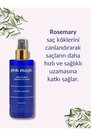Dökülme Karşıtı & Hızlı Uzama Etkili Saç Bakım Toniği