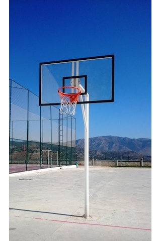 Adelinspor Basketbol Potası Sabit Çember 105x180 12 MM Cam