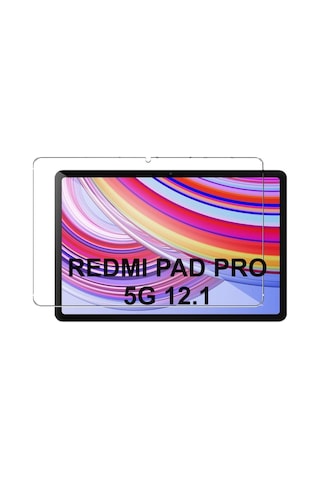 Xiaomi Redmi Pad Pro 12.1 İnç İle Uyumlu Tam Koruma Nano Esnek Tablet Kırılmaz Ekran Koruyucu