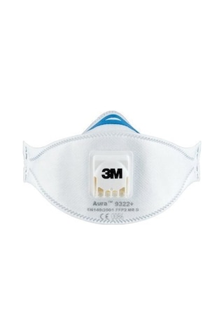 3M 9322+ Aura 5 Adet Ventilli Ffp2 Koruyucu Solunum Maskesi
