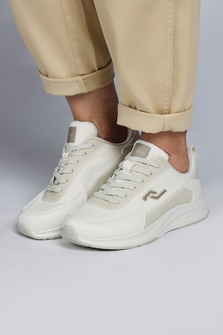 Jump 28086 Bej Kadın Sneaker Günlük Spor Ayakkabı Bej