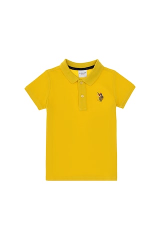 U.s. Polo Assn. Erkek Çocuk Koyu Sarı Tişört Basic 50306484-vr094 Koyu Sarı