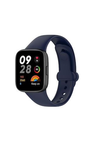 Newface Xiaomi Redmi Watch 3 Origin Silikon Kordon Gldısptm - 9 - Lacivert