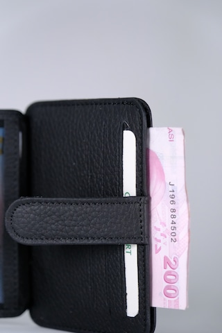 Boleine Unisex Deri Kartlık Ares Bl2003 Siyah