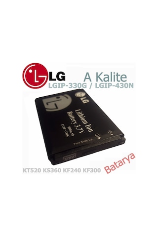 Lgıp-330G / Lgıp-430N Batarya Kt520 Kt-520 Ks360 Kf240 Kf300 Uyum