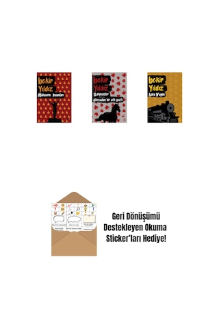 Mahşerin İnsanları + Sahipsizler - Dünyadan Bir Atlı Geçti + Kara Vagon + Okuma Sticker'ları