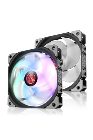 Raijintek Ageras 12 Argb 2200rpm 67cfm Yüksek Performans 12cm Pwm