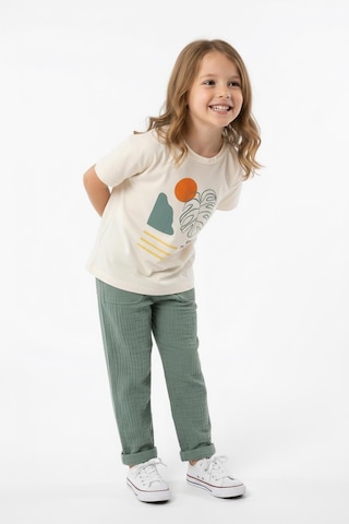 Miababy Oversize Baskılı Müslin Takım Çağla Yeşili
