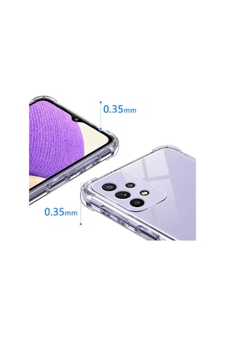 Samsung Galaxy Uyumlu A73 Kilif Antishock Kamera Korumali Silikon Nano 546592077