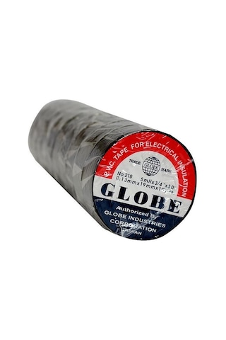 Globe İzole Bant 10 Adet Siyah