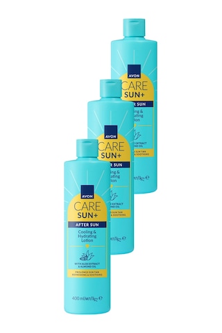 Sun+ After Sun Ferahlatıcı Ve Nemlendirici Gu Neş Sonrası Losyonu 400ml Üçlü Paket