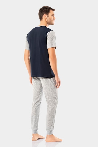Erdem Lacivert Erkek Yazlık Pijama Takımı 2023-04 Lacivert