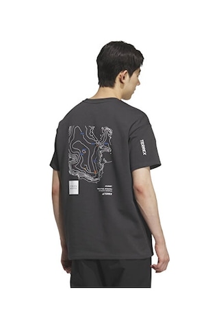 Adidas Terrex Xpl Gfx Tee Erkek Outdoor Tişörtü Ke3698 Siyah Siyah