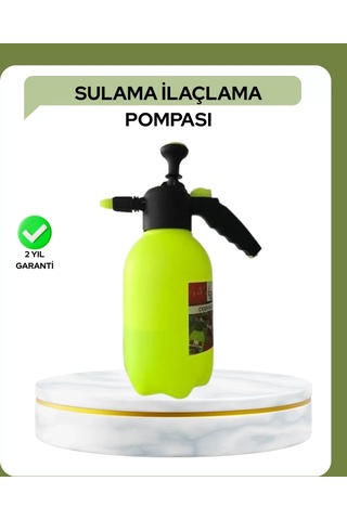Home 2 Litre Püskürtücü Bakır Nozullu Ayarlı Sprey Temizlik Ve Bahçe