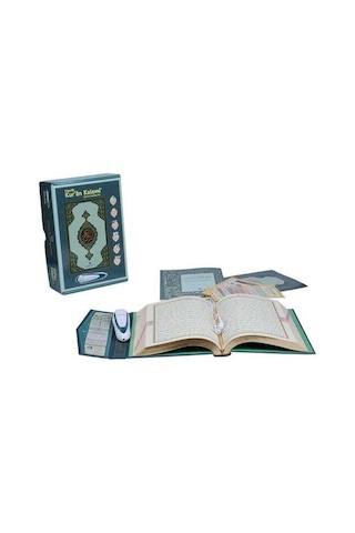 Kuran Okuyan Kalem Seti (Yeşil. Cami Boy. Karton Kutulu) N11.3462