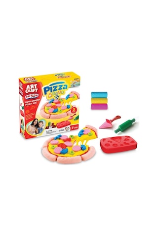 Oyun Hamuru 150gr - Pizzaseti Çok Renkli