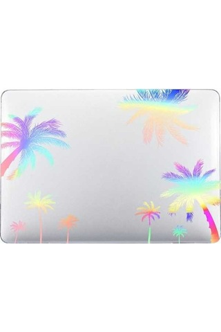 Ebitda Macbook Uyumlu Air 13 İnç 2022 Kılıf, Soğuk Damgalama Sert Kabuk, Lt-26 Şeffaf Çok Renkli