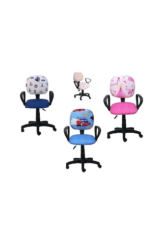 Depolife Çocuk Genç Odası Bilgisayar Ders Çalışma Ofis Koltuğu Araba Prens