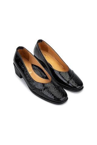 Relax Anatomic Kadın Hakiki Deri Siyah Comfort Ayakkabı 611 E5698-923 Bn Ayk Sk25-26 Black/dk Black Siyah