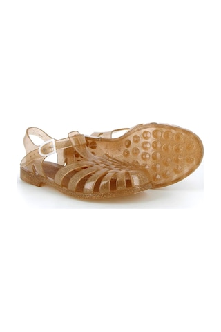 Meduse Sun Crepe Pailette - Kahverengi Çocuk Sandalet