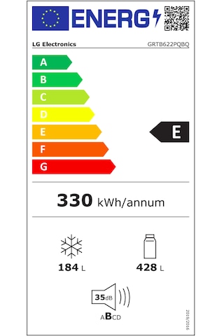 LG GRTB622PFBQ.APYPLTK 612 L Inox Buzdolabı
