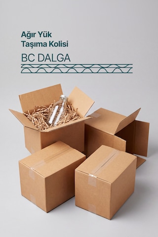 5 Adet 30x25x20 Cm E-ticaret Ve Taşıma Kolisi Bc Dalga Çift Oluklu Kraft Koli Dayanıklı Kargo Kolisi 1