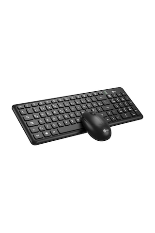 Lecoo KW204 Kablosuz Türkçe Q Klavye & Mouse Set