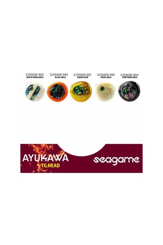 Seagame Ayukawa Tg Head 60g Tai Rubber Slider