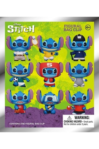 Stitch Sport Klipsli Figür