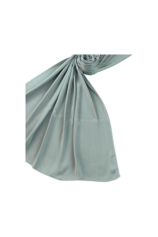 Mim Eşarp Mısırlı Eşarpları Taşlı Jan Jan Abiye Şal 75x190 Cm Yeşil