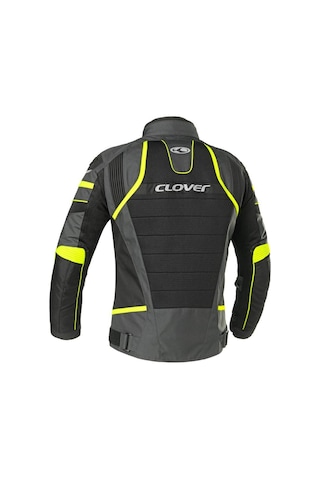 Clover Rainjet-2 Wp Korumalı Motosiklet Montu Koyu Gri