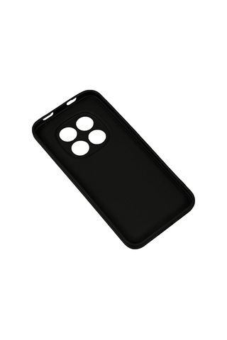 Noktaks - Redmi Note 15 Pro Uyumlu - Kılıf Mat Soft Esnek Biye Silikon - T39643 Siyah