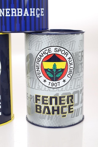 "dekomus Cep Defteri Hediyeli" Yeni Sezon Lisanslı Tekli Büyük Boy Fenerbahçe Metal Kumbara Teşhir Ürün