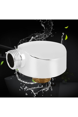 G1/2 Pirinç Yuvarlak Şekilli Duş Hortumu Çıkış Bağlantısı Banyo Duş Aksesuarları Diğer