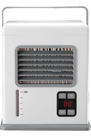 Ykd Store Masaüstü Hava Soğutucu Eklenti Çift Kullanım Klima Akıllı Dijital Ekran Mini Hava Soğutucu 36rv1l Beyaz