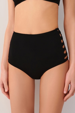 Suwen Yüksek Bel Bikini Alt Sbn26830012 Siyah