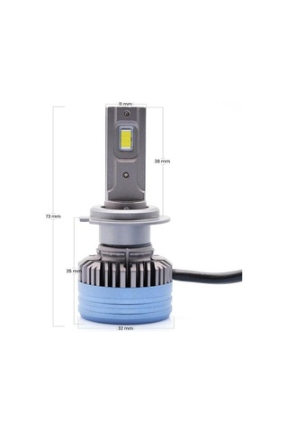 Photon Milestone H7 Led Xenon Black Katana