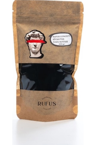 Siyah Taş Tozu Boyası 100 Gr