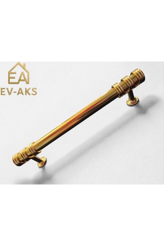 Reis Kulp Nesli Model Alüminyum Metal Dolap Çekmece Kulpu Gold Altın