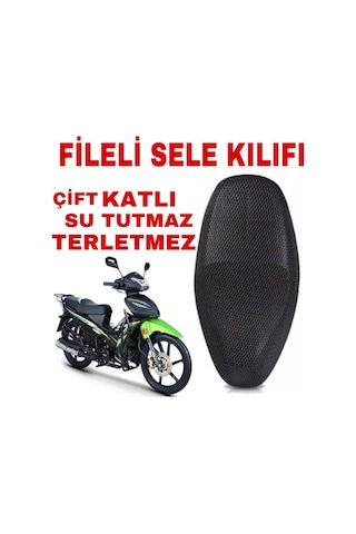 Rks Sniper 50 Cc Motosiklet Sele Koltuk Kılıfı 3D Çift Katlı File (541105051)