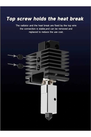 Bambu Lab X1, X1c Tam Hotend Seti V2.0