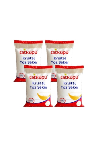 Tatküpü Toz Şeker 5 Kg X 4 Adet
