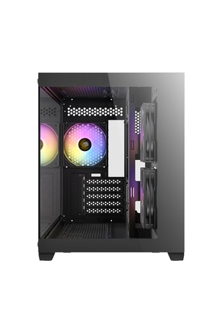 Cx600m Rgb, 270 Panoramik Temperli Cam, 3x120mm Rgb Fan Dahil, Çift Kamera Tasarımı, 360mm Radyatör Desteği, Led