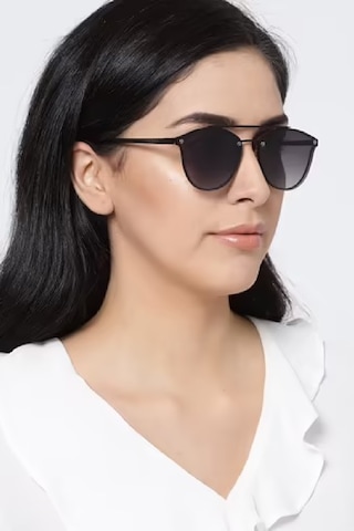 Daniel Klein Dk4178-2 Siyah Polarize Camlı Kadın Güneş Gözlüğü