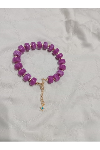 Mor Şık Bileklik Mor