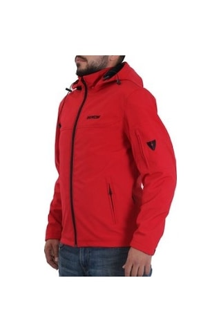 Venom Jaws Soft Shell Ceket- Motosiklet Montu(Kırmızı) (519873156)