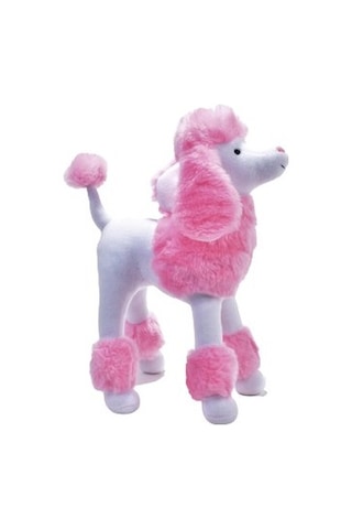 Sevimli Poodle Köpek Pembe 40 Cm